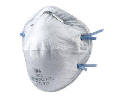 Masque antipoussières confort usage unique FFP2 Euro (x10)