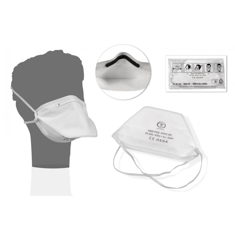 Masque anti-poussières FFP2 - HSD-F02 Masque anti-poussières FFP2 - HSD-F02