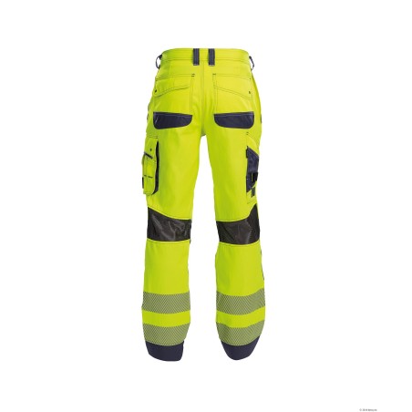 Summer High Visibility trousers with knee pockets - ODESSA - long legs