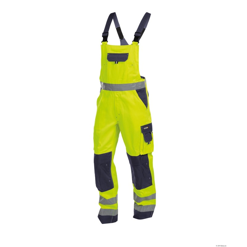 Hoge Zichtbaarheidsbretelbroek 290g - TOULOUSE Hoge Zichtbaarheidsbretelbroek 290g - TOULOUSE