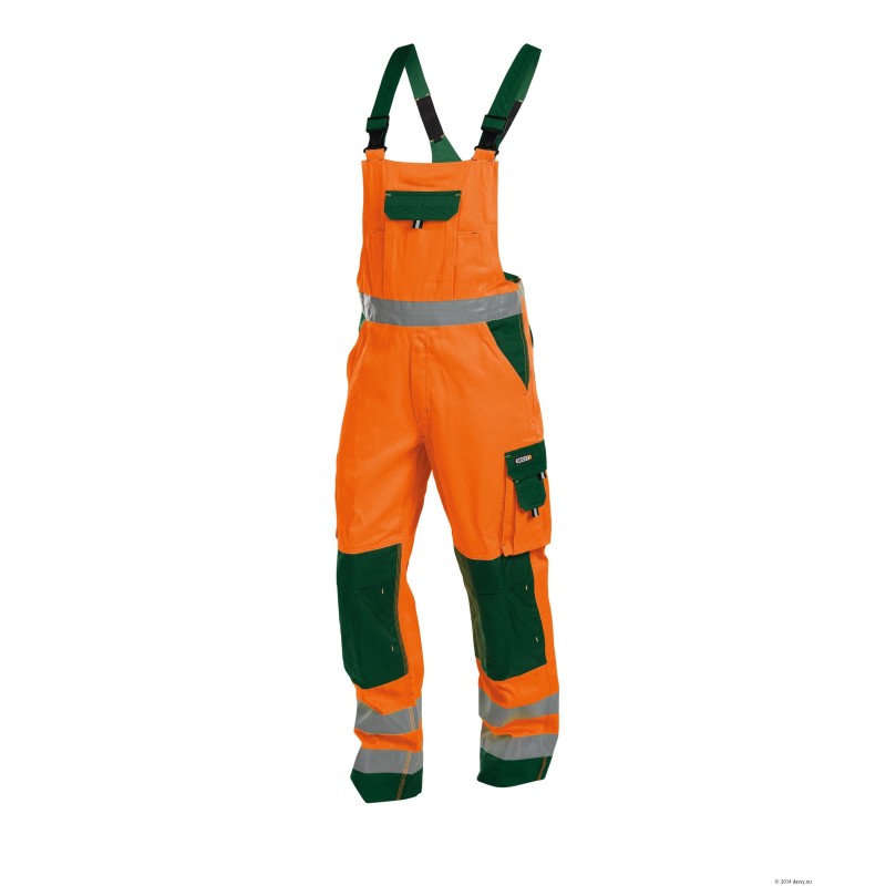 Hoge Zichtbaarheidsbretelbroek 290g - TOULOUSE Hoge Zichtbaarheidsbretelbroek 290g - TOULOUSE