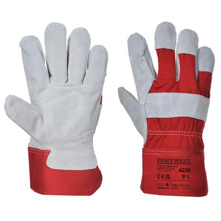 Premium Chrome Rigger Gloves - A220