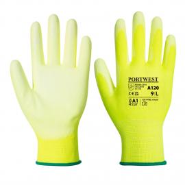 PU palm gloves Yellow - A120