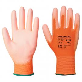 PU palm gloves Orange - A120