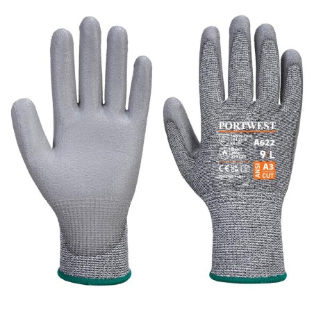 Gants paume enduit PU Coupure 5 - A622