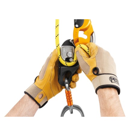 Compact self-braking descender - RIG®