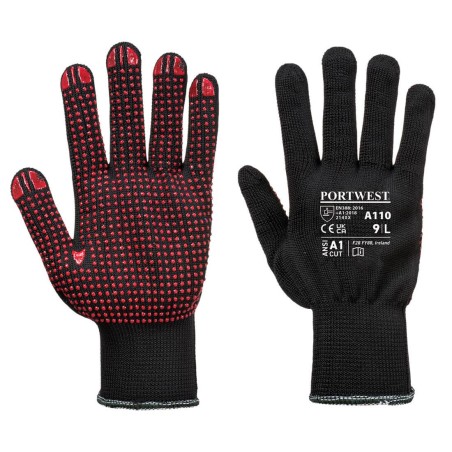 Gants Polka Picots PVC - A110