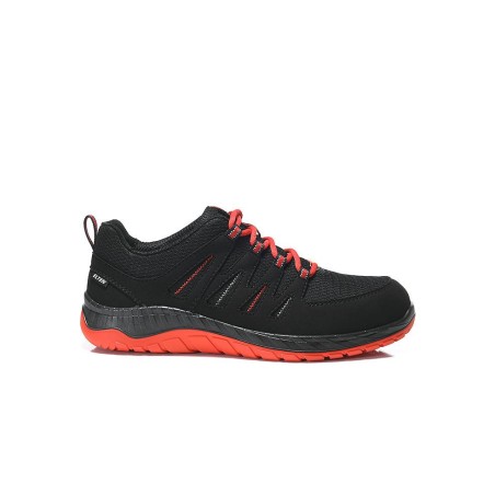 Safety shoes ESD S3 MADDOX BLACK-RED LOW - 729561