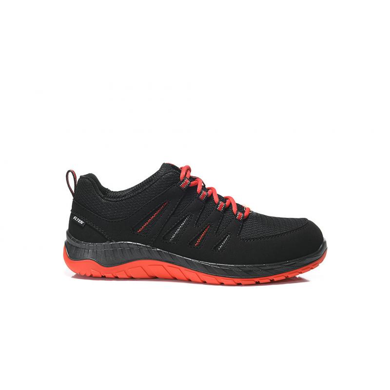Safety shoes S3 ESD MADDOX BLK-RED LOW - 729561 - ELTEN