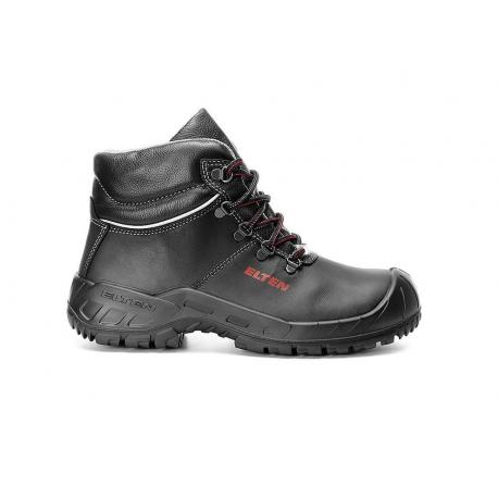 Size 11 black/red Elten 765841-46 Safety BootsRenzo Mid ESD S3