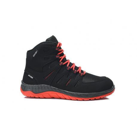 Safety shoes ELTEN ESD S3 769561 BLACK-RED - MADDOX MID 