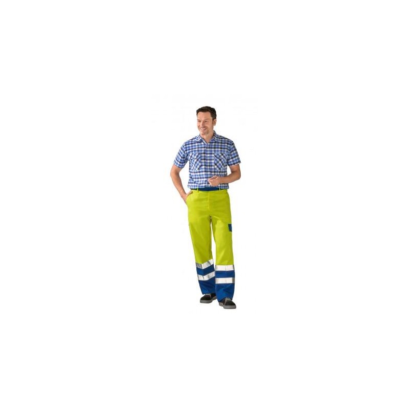 Trouser High Visibility Yellow/Bugatti - 5222 Trouser High Visibility Yellow/Bugatti - 5222