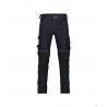 Stretch jeans with knee pockets - KYOTO - short legs