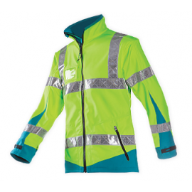 Softshell jacket High Visibility paramedic - IEPER 9658