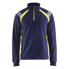 Sweatshirt with half zip - 3432
