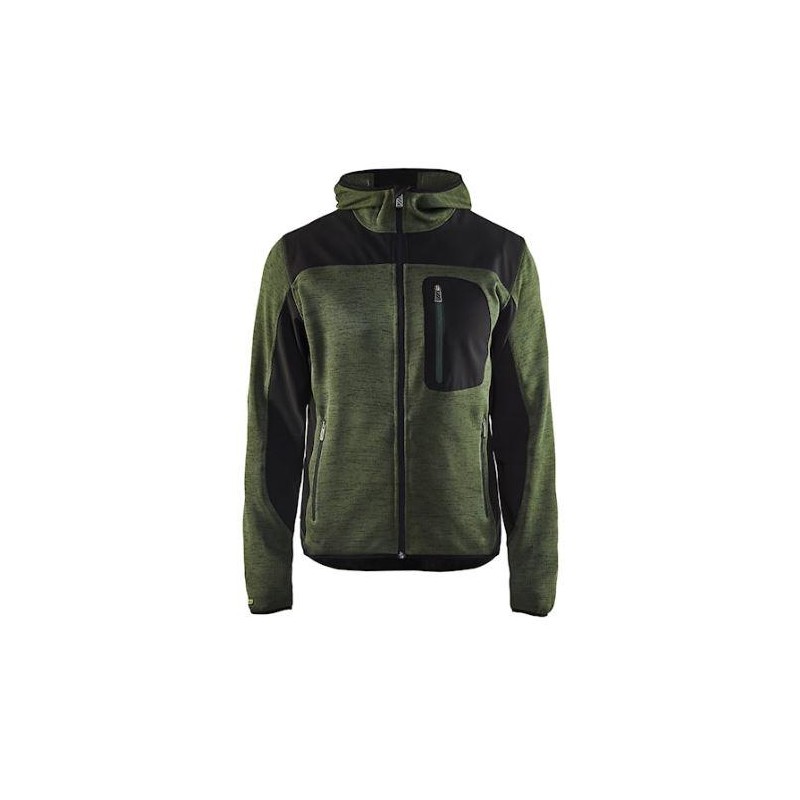Gebreid vest met softshell - 4930 Gebreid vest met softshell - 4930