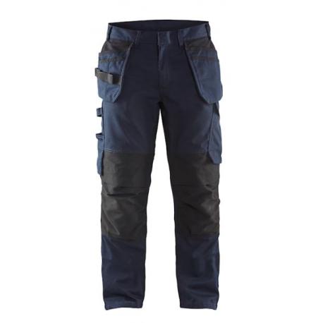 Blaklader Service trousers stretch Navy blue /Black - Tekni Industrial USA