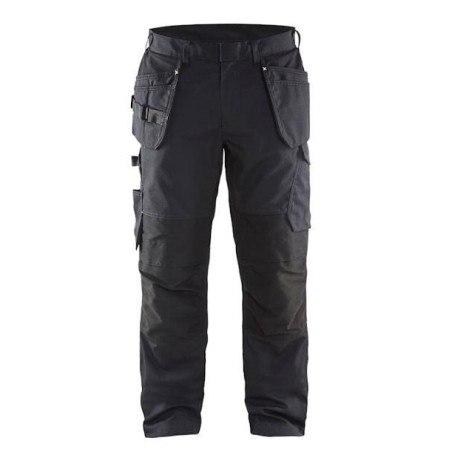 Service trousers with stretch and nail pockets - 1496