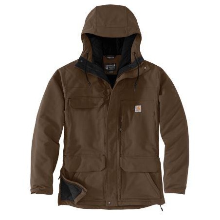 Insulated traditional coat with water repellent finish - 105002