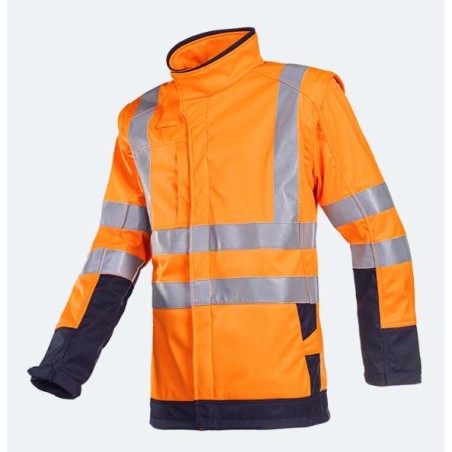 Vlamvertragende en antistatische signalisatie softshell - HEATHERTON