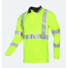 High Visibility polo shirt with ARC protection - ELGIN
