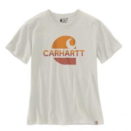T-shirt met korte mouwen en two tone print - 105738