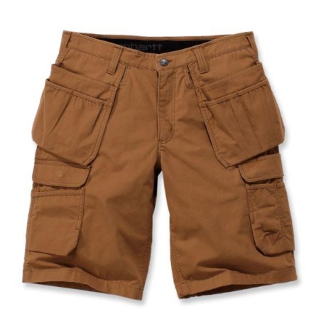 Rugged flex, normale pasvorm ripstop cargoshort - 104201