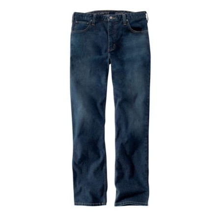 Men's midweight 2-way stretch tapered denim jeans - 102807