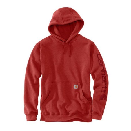 Sweat-shirt à capuche homme avec logo sur la manche - K288