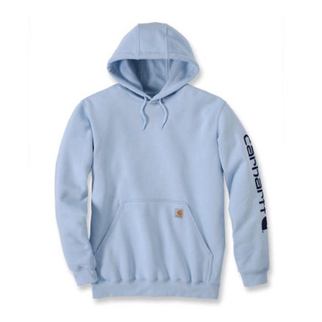 Sweat-shirt à capuche homme avec logo sur la manche - K288