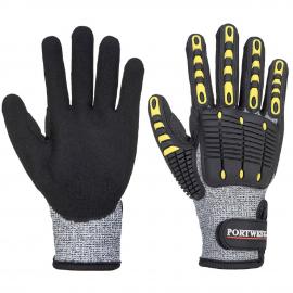Anti impact cut resistant 5 gloves - A722