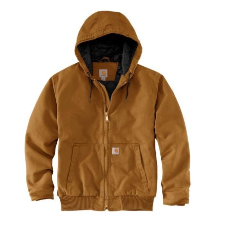 100% cotton Duck hooded active jacket - 104050