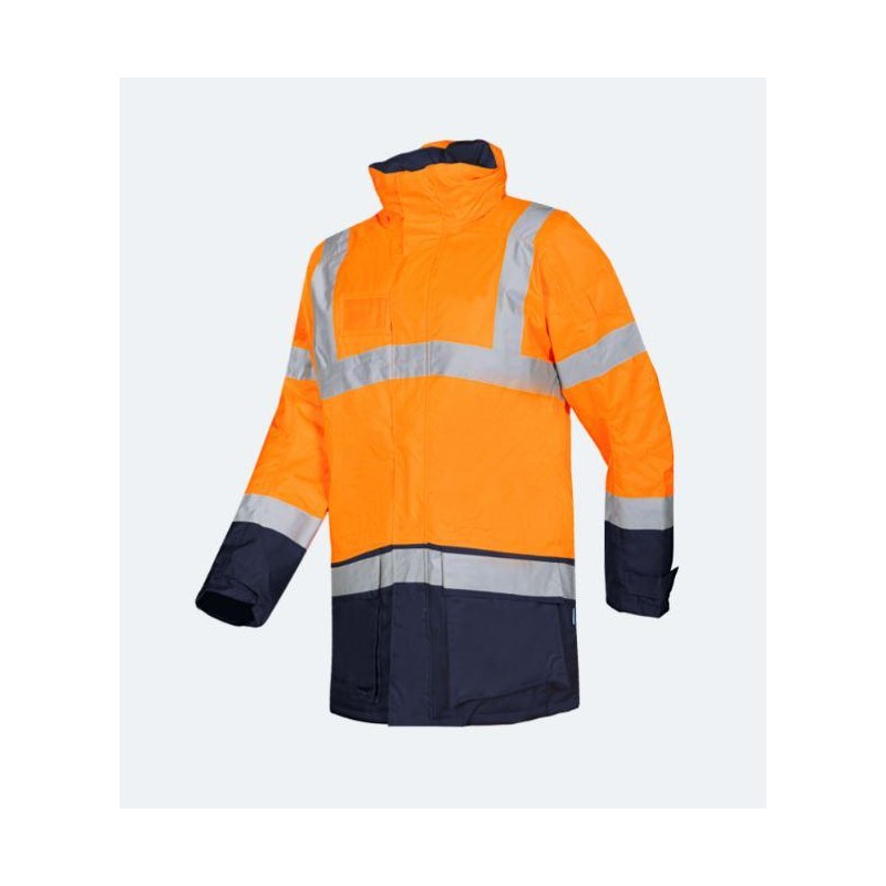 High Visibility winter rain jacket - LIGHTFLASH High Visibility winter rain jacket - LIGHTFLASH