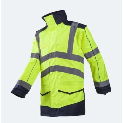 High Visibility rainjackets...