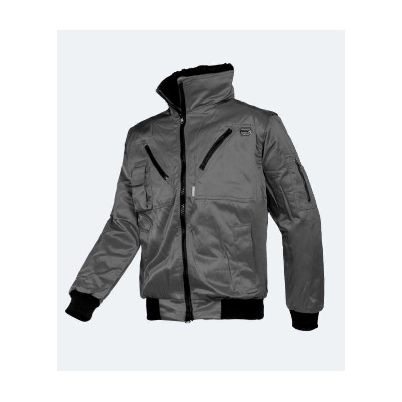 Winter bomber jacket with detachable sleeves - HAWK Winter bomber jacket with detachable sleeves - HAWK