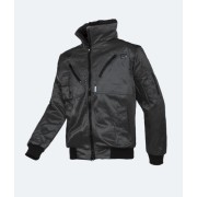 Winter bomber jacket with detachable sleeves - HAWK