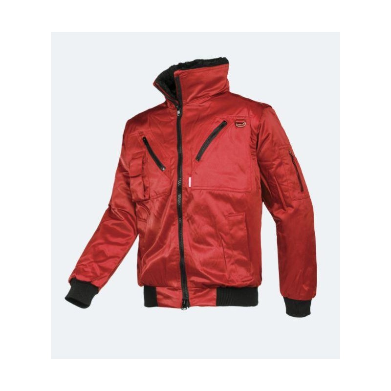Winter bomber jacket with detachable sleeves - HAWK Winter bomber jacket with detachable sleeves - HAWK