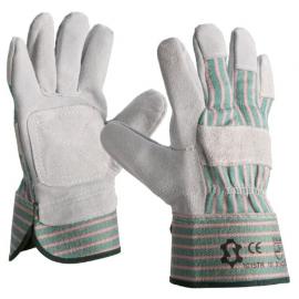 Splitleather canadian gloves with palm reinforcement - 1015TR