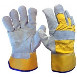 Splitleather canadian gloves with palm reinforcement - 1015RSY
