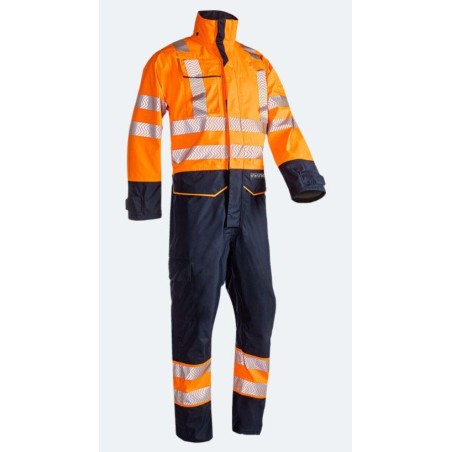 High visibility rain winter coverall with ARC protection (APC 2) - BJORDAL