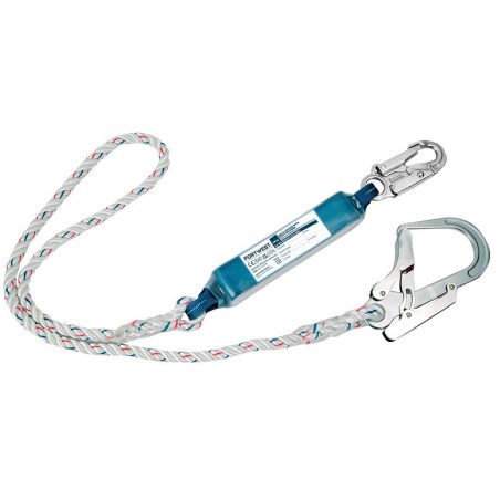 Single lanyard with shock absorber- FP23