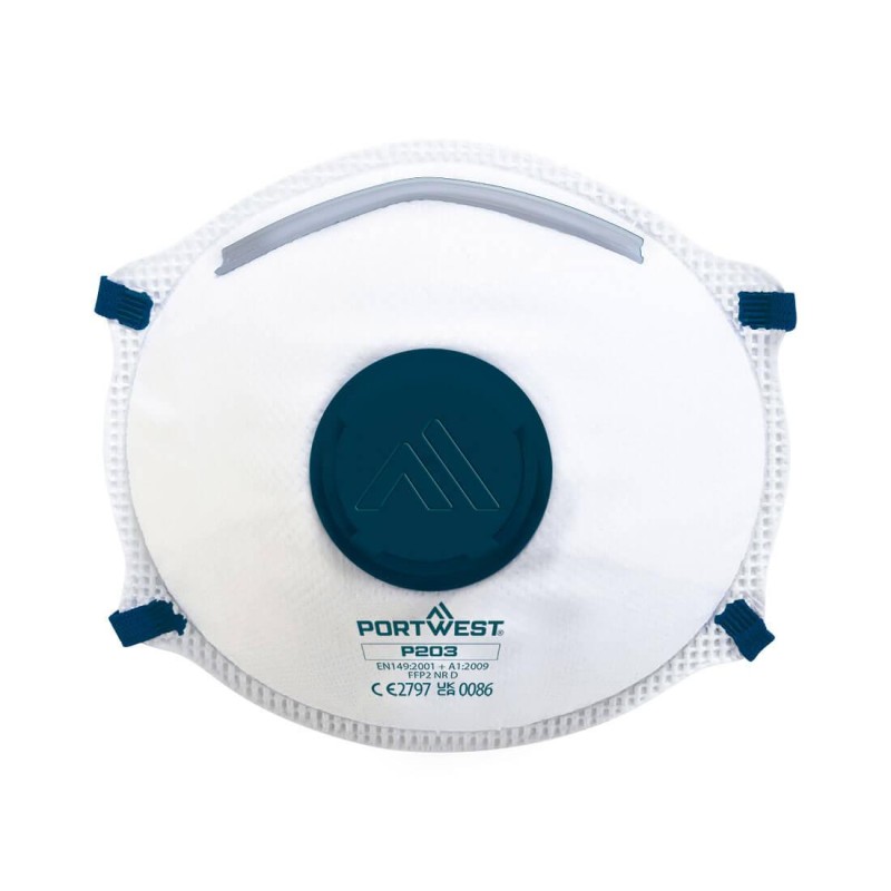 FFP2 dolomite gevouwen masker - P203 FFP2 dolomite gevouwen masker - P203