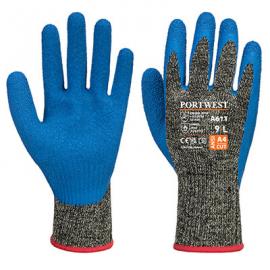 Aramid HR cut latex gloves - A611