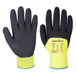 Artic winter gloves yellow/black - A146