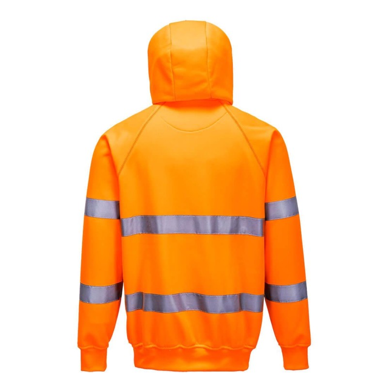 Hoge Zichtbaarheid sweatshirt met capuchon - B304 Hoge Zichtbaarheid sweatshirt met capuchon - B304