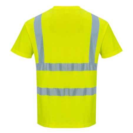 High Visibility T-shirt yellow - S478