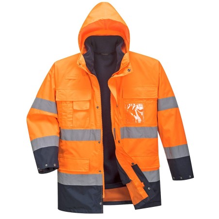 Parka de pluie Haute Visibilité 3 en 1 - S162