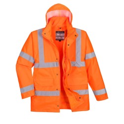 High Visibility 4 in 1 traffic jacket - S468