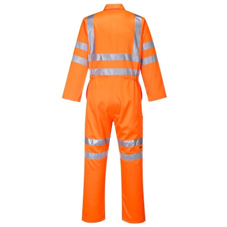 High Visibility polycotton coverall RIS - RT42