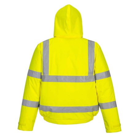 High Visibility bomber jacket yellow - S463